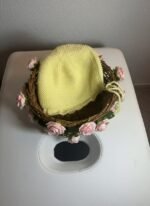 Bonnet enfant tricoté main, 2 ans