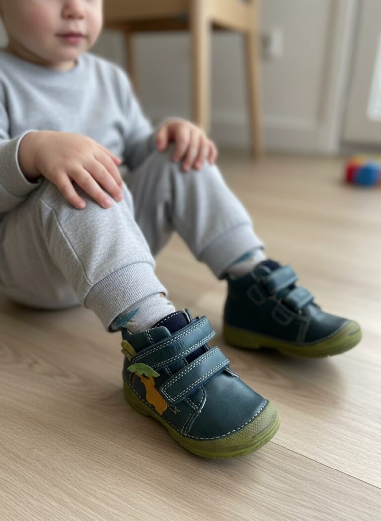 Chaussures en cuir D.D. Step pour bébé, pointure 20