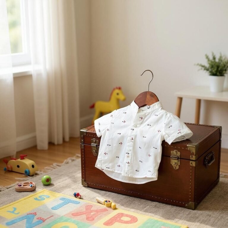 Chemise La Compagnie des Petits pour bébé, 6 mois