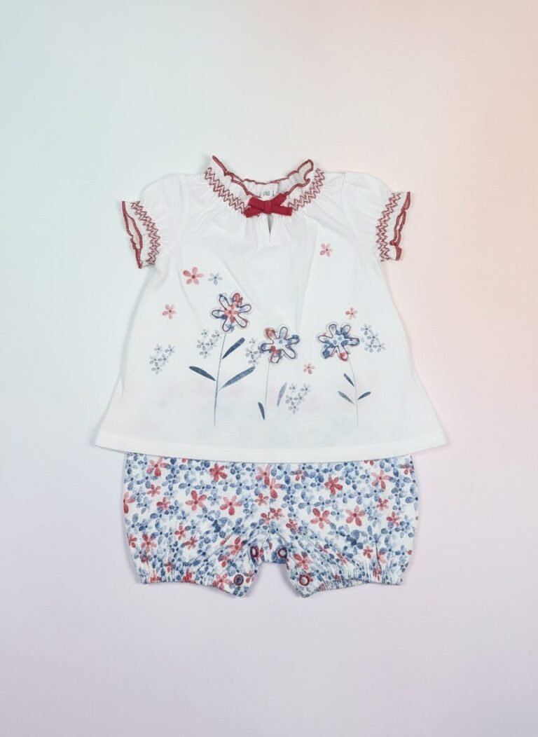 Combishort bébé, 3 mois