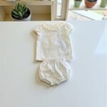 Ensemble blouse et culotte José Varon pour bébé, 6 mois