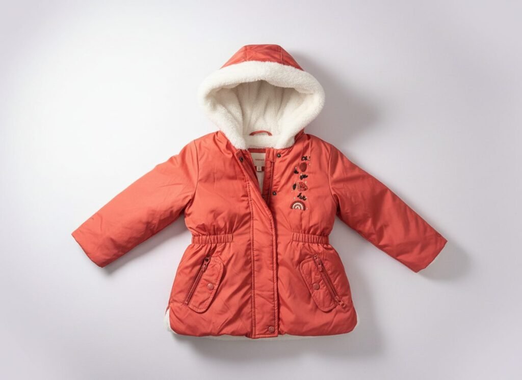 Manteau imitation fourrure Catimini pour enfant, 4 ans