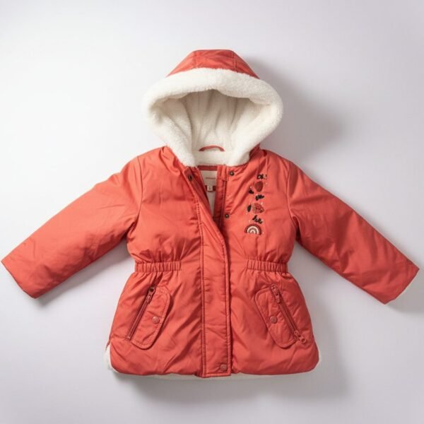 Manteau imitation fourrure Catimini pour enfant, 4 ans