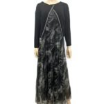 Robe femme avec gilet noir offert, taille 42