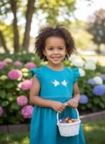 Robe La Compagnie des Petits pour fille, 2 ans, vue 2